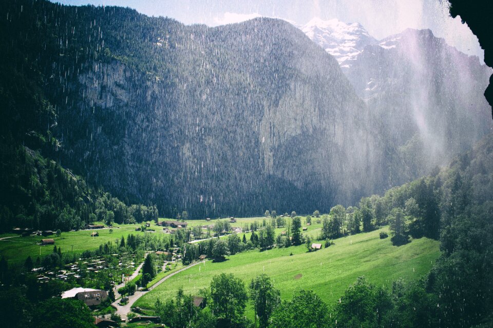Mountain landscape landscape mountaineering