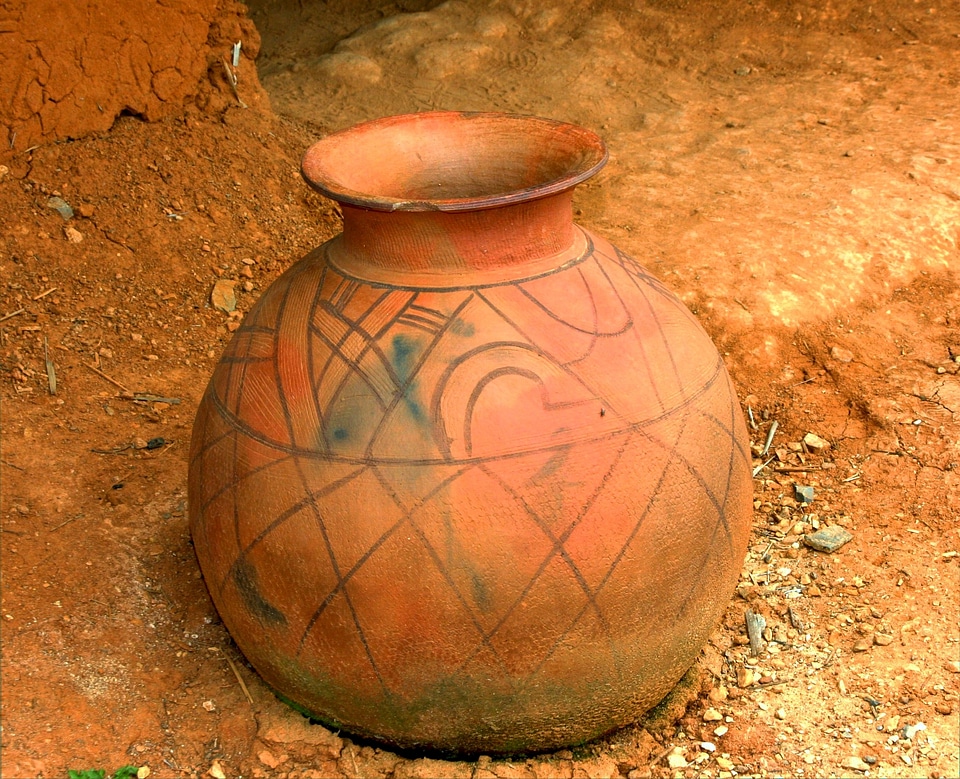Clay antique handmade