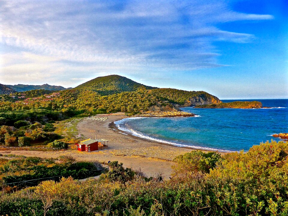 Paradise shore scenic