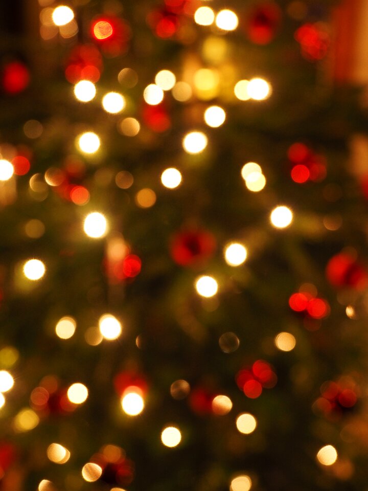 Bokeh lights points of light