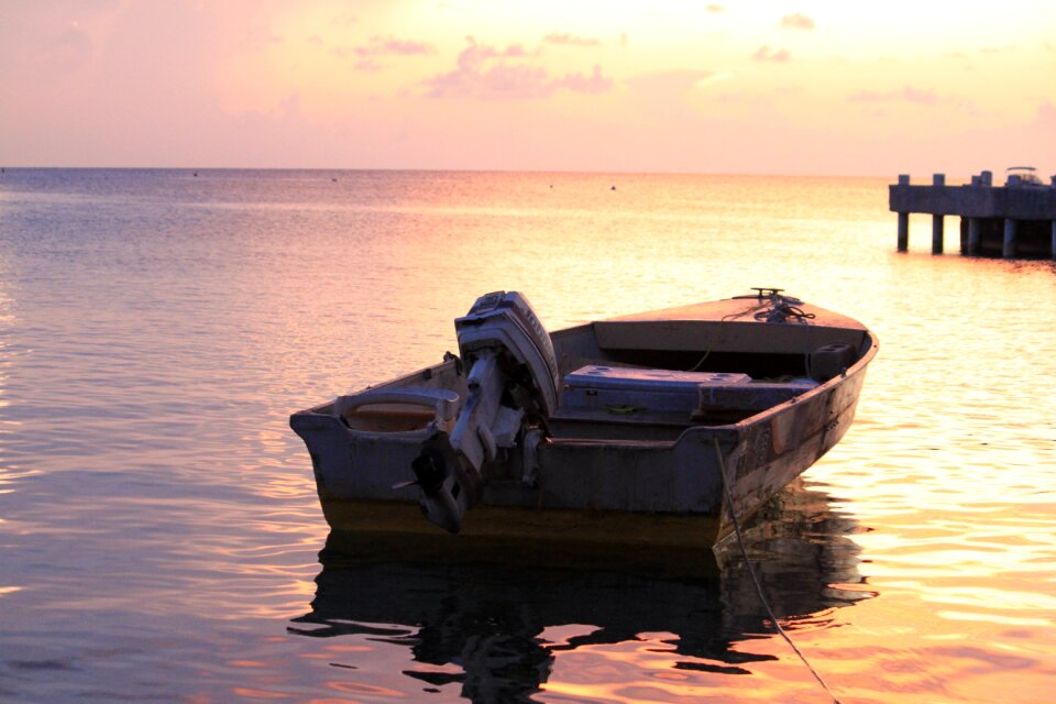 Sunset dock