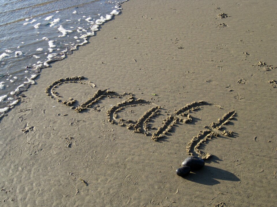 Sand sea artwork