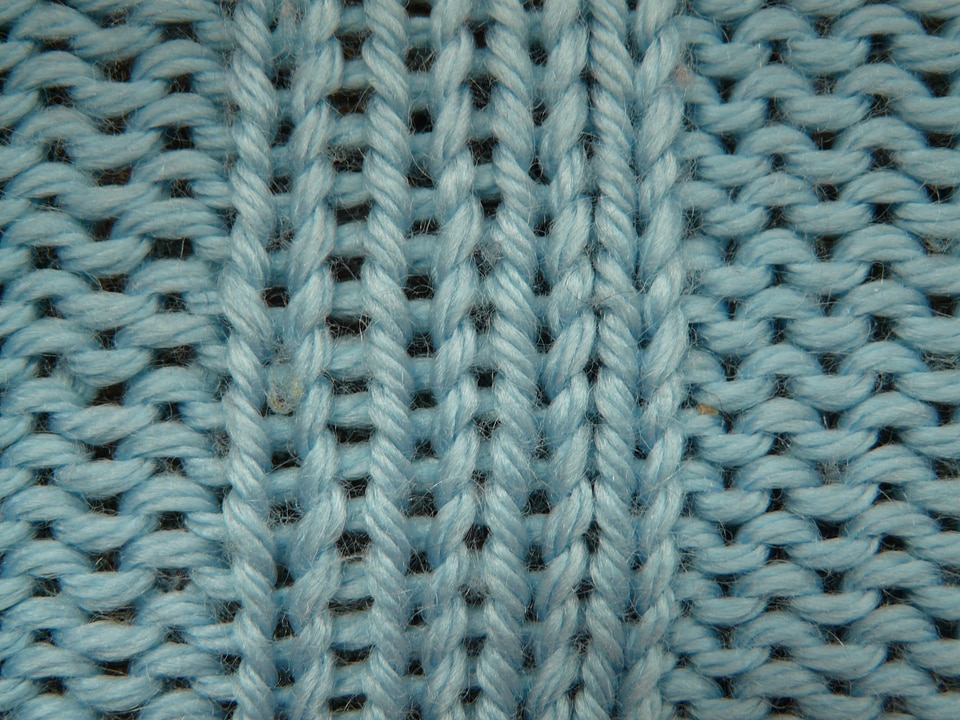 Tissue weave close up