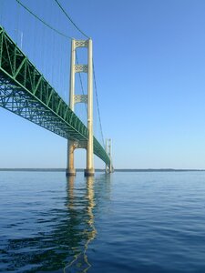 Mackinaw huron sky