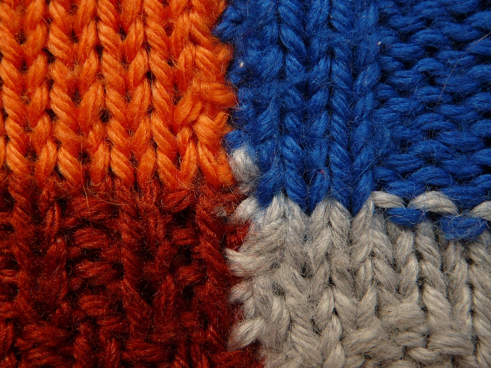 Tissue weave close up