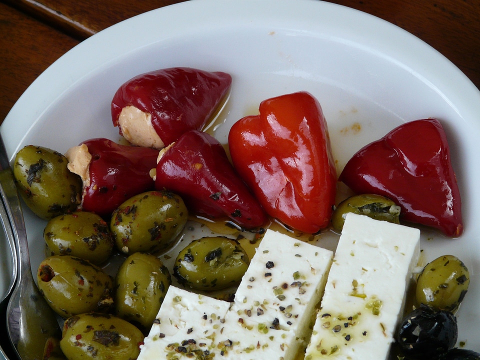 Feta cheese cheese vinegar