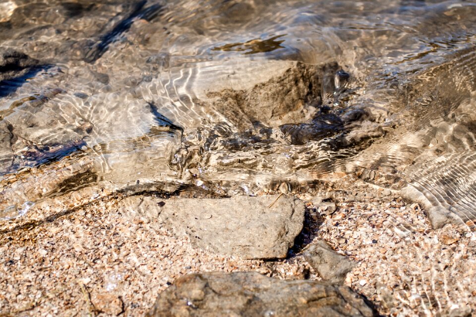 Close up stones sea