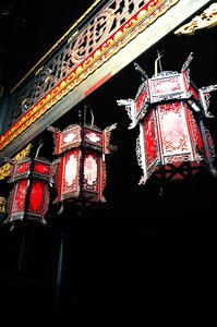 Lantern chinese new year new year's day photo