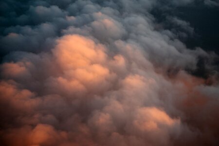 Cloudy sky photo