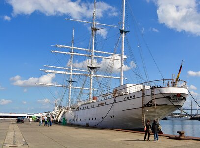 Gorch fock sailing boat sailing vessel