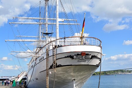 Gorch fock sailing boat sailing vessel