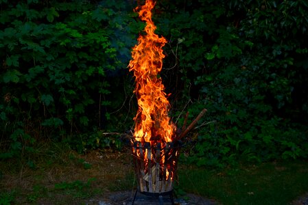 Heat blaze burn