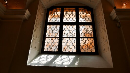Backlight shadow church