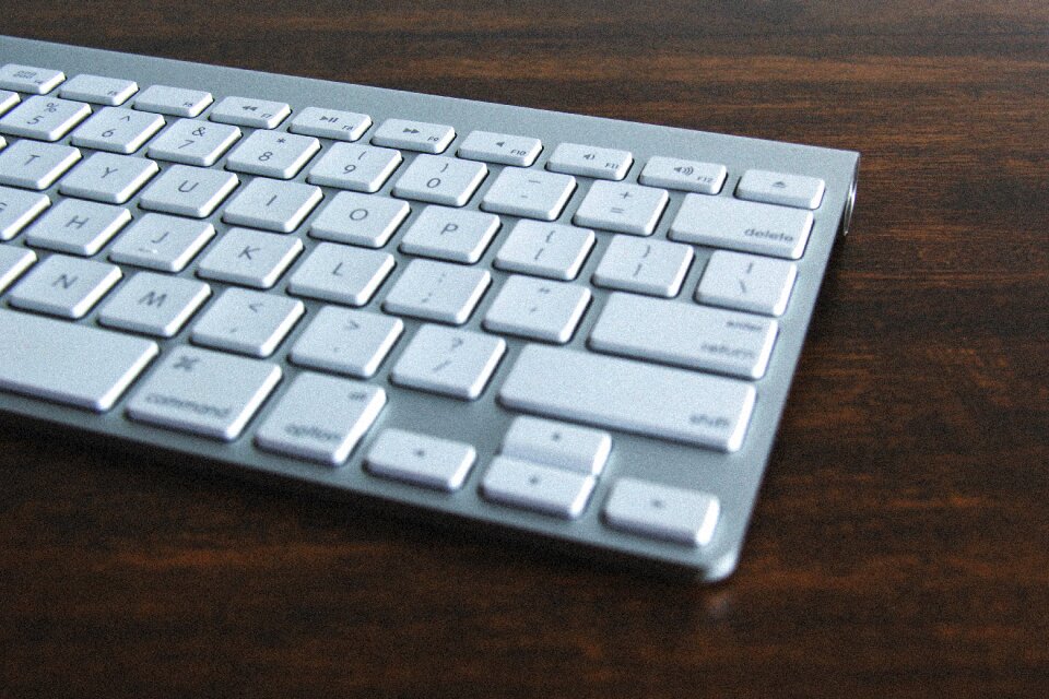 Desk technology brown desk