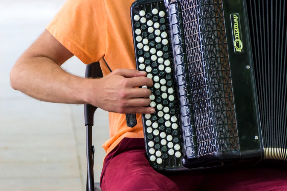 Button accordion instrument musical instrument