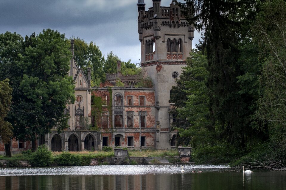 Castle kapadia upper silesia ruins