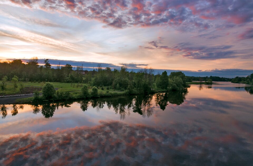 Water nature horizon