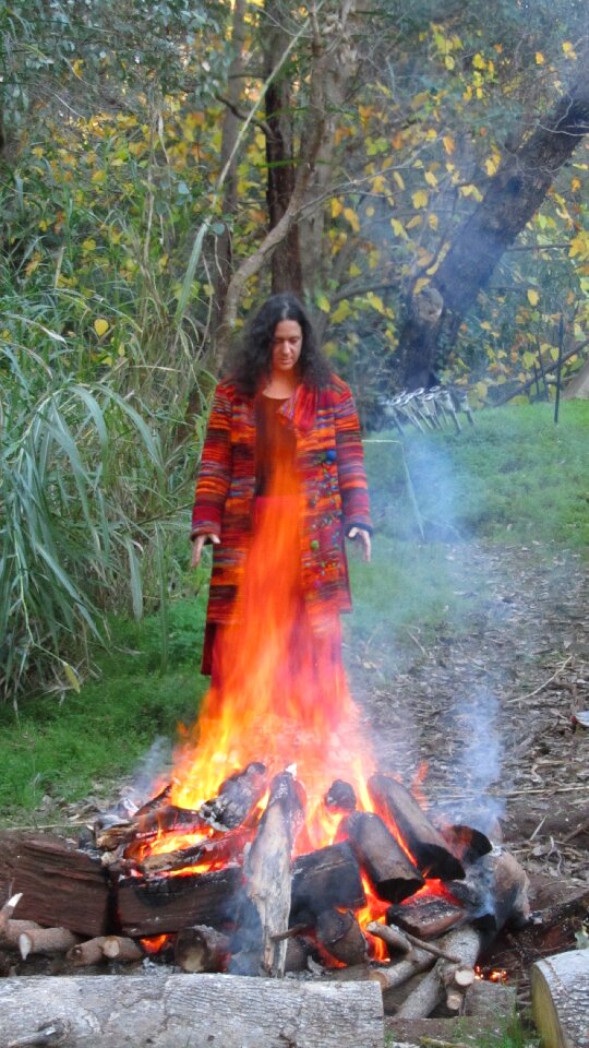 Sacred fire fire spirit elemental