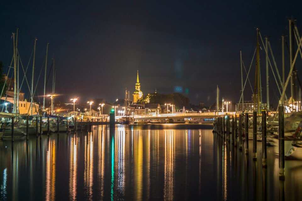 Mecklenburg architecture night photograph