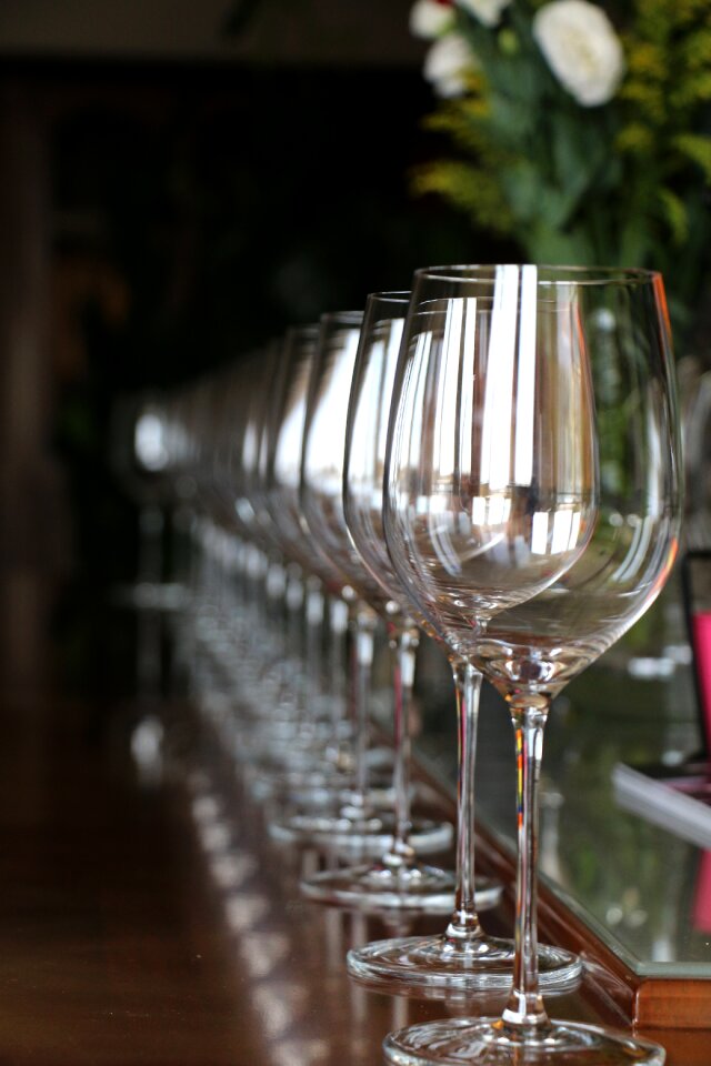 Wine glasses wine drink