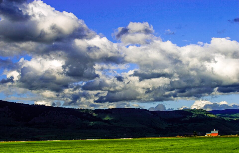 Meadow rural farm