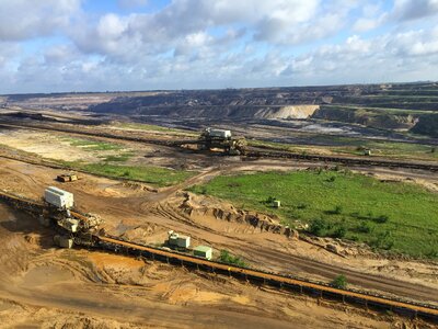 Removal industry brown coal