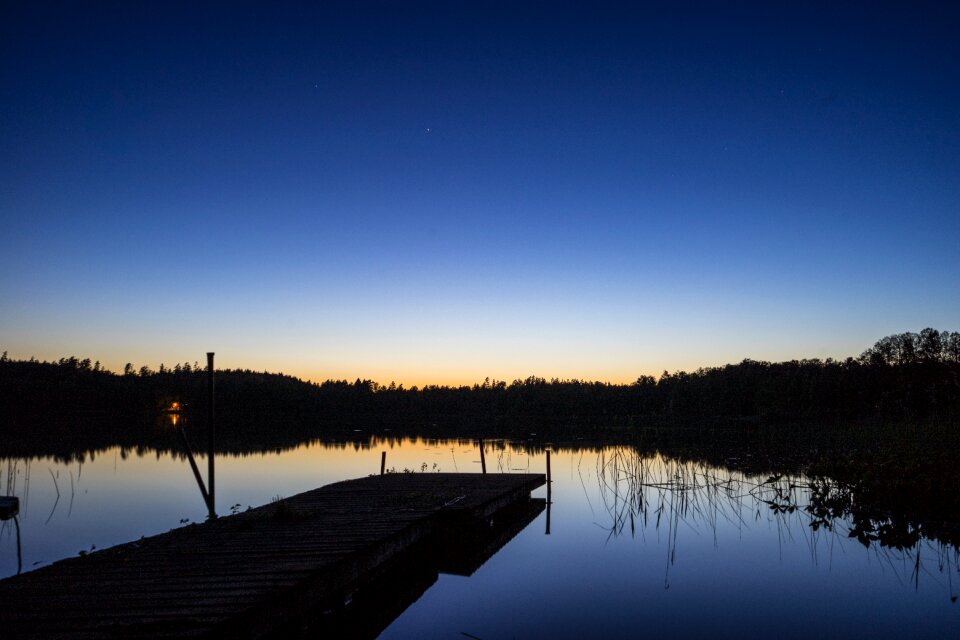 Night backlighting silhouette