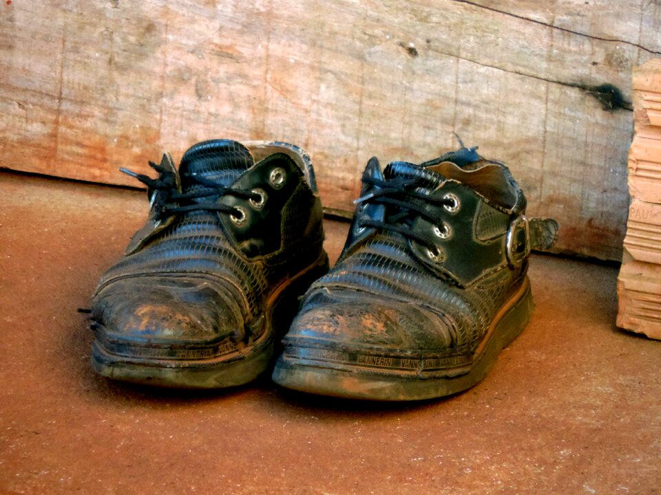 Shoe second hand rustic