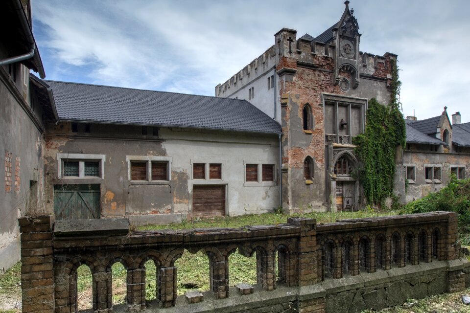 Castle kapadia upper silesia ruins