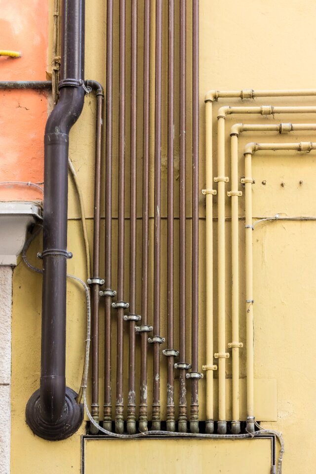 Pattern water pipe metal