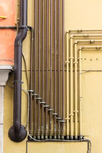 Pattern water pipe metal