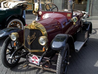 Retro old cars automobile photo