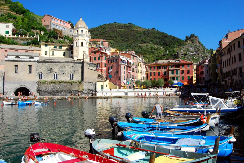 Vernazza sea water