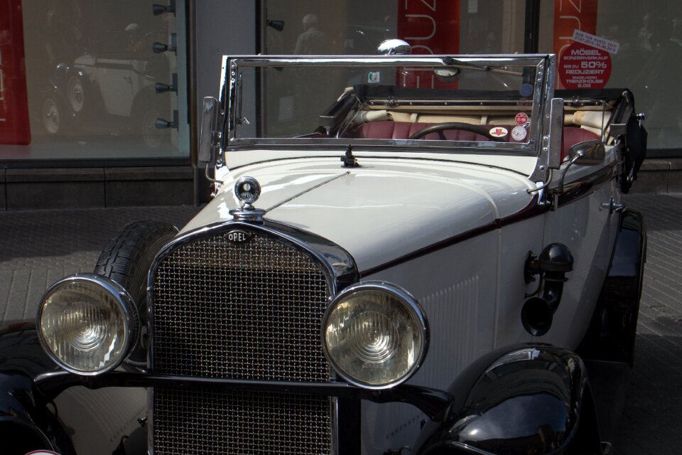 Retro old cars automobile