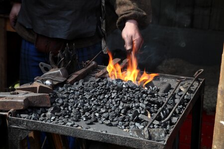 Forge glow embers