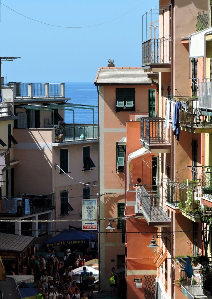 Sea colors italy