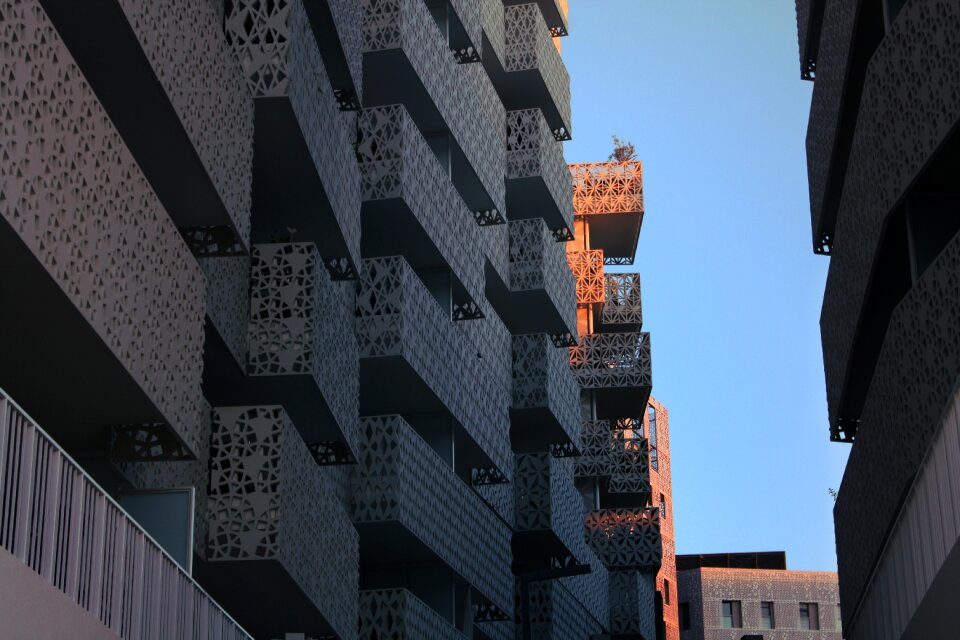 New building lace concrete modern