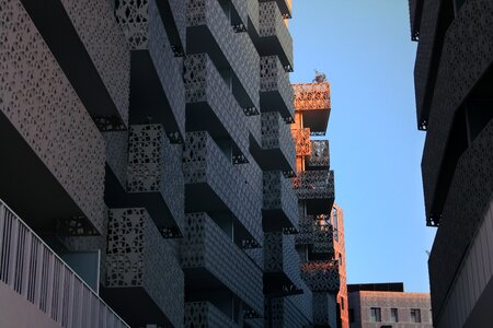 New building lace concrete modern photo