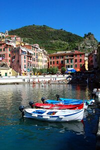 Vernazza sea water photo