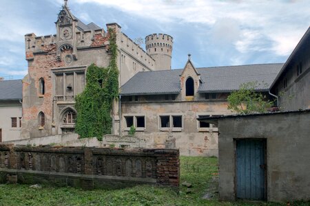 Castle kapadia upper silesia ruins