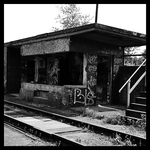 Ruhr area landscape park abandoned