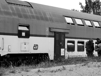 South bohemia wagon railway photo