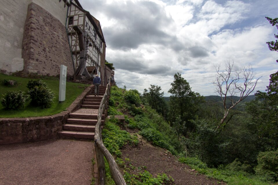Castle wartburg thuringia germany thuringian forest