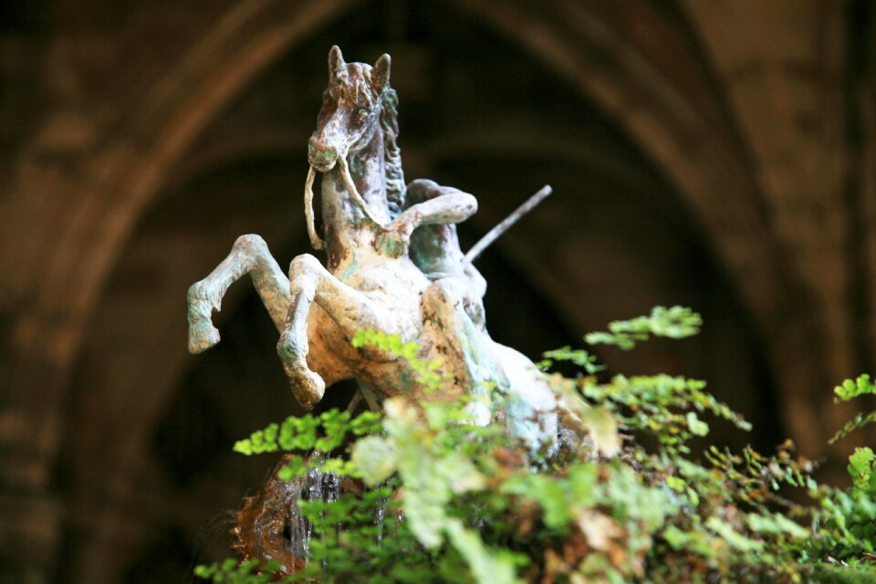 Reiter stone figure figure