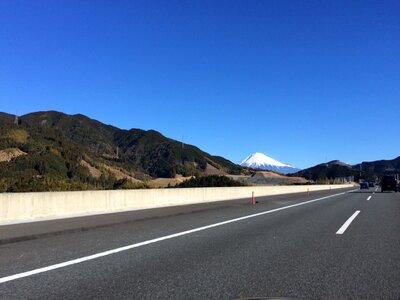Mt fuji high speed road road