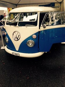 Volkswagen camping bus camper photo