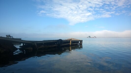 Pier landscape view