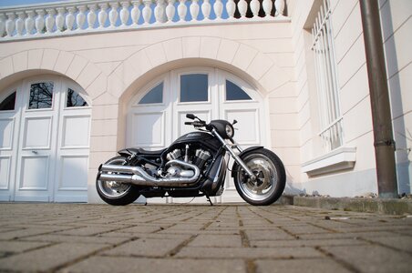 Chrome motorcycles harley photo