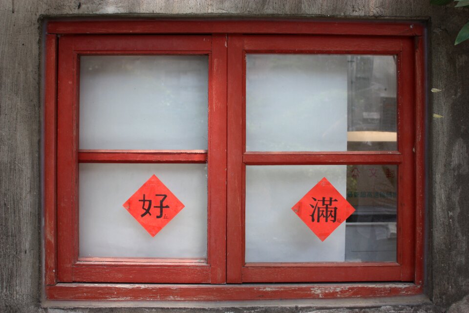 Windows china wind ancient wind