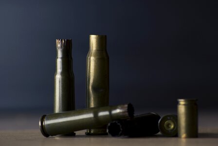 Military ammunition bullet photo